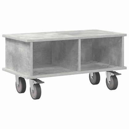 TV-standaard Beton Grijs 68,5 x 35 x 35 cm Bewerkt hout