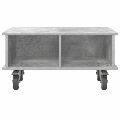 TV-standaard Beton Grijs 68,5 x 35 x 35 cm Bewerkt hout