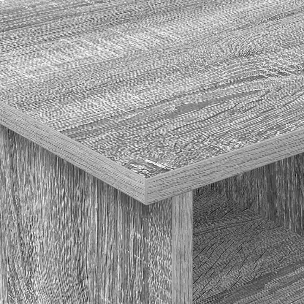 TV-standaard Grijs Sonoma 68,5 x 35 x 35 cm Bewerkt hout