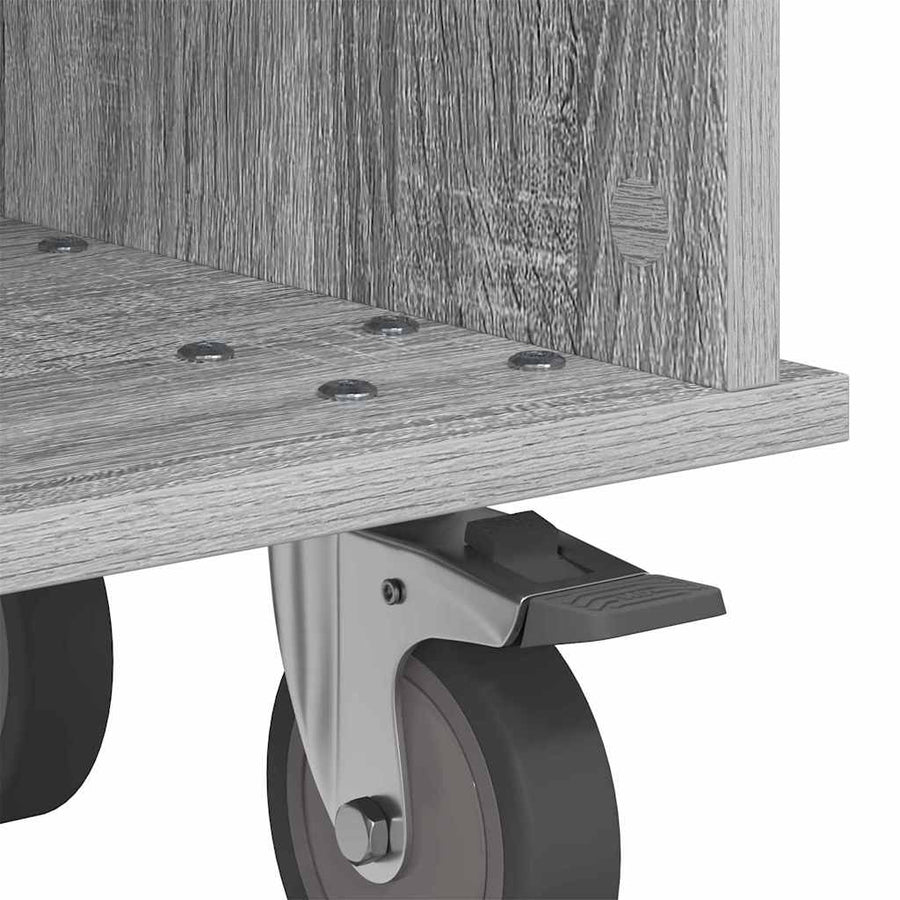 TV-standaard Grijs Sonoma 68,5 x 35 x 35 cm Bewerkt hout