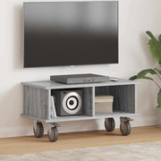 TV-standaard 68,5x35x35 cm grijs Sonoma bewerkt hout