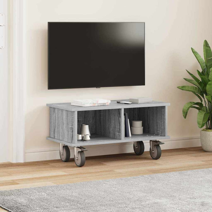 TV-standaard Grijs Sonoma 68,5 x 35 x 35 cm Bewerkt hout