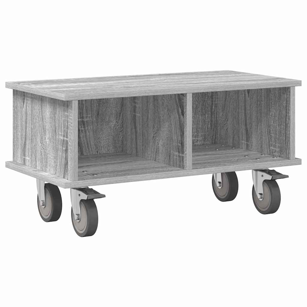 TV-standaard Grijs Sonoma 68,5 x 35 x 35 cm Bewerkt hout