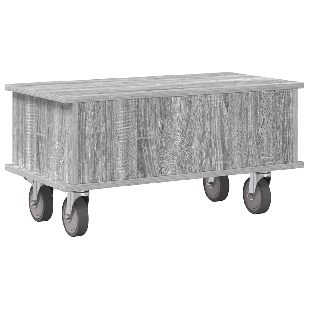 TV-standaard Grijs Sonoma 68,5 x 35 x 35 cm Bewerkt hout