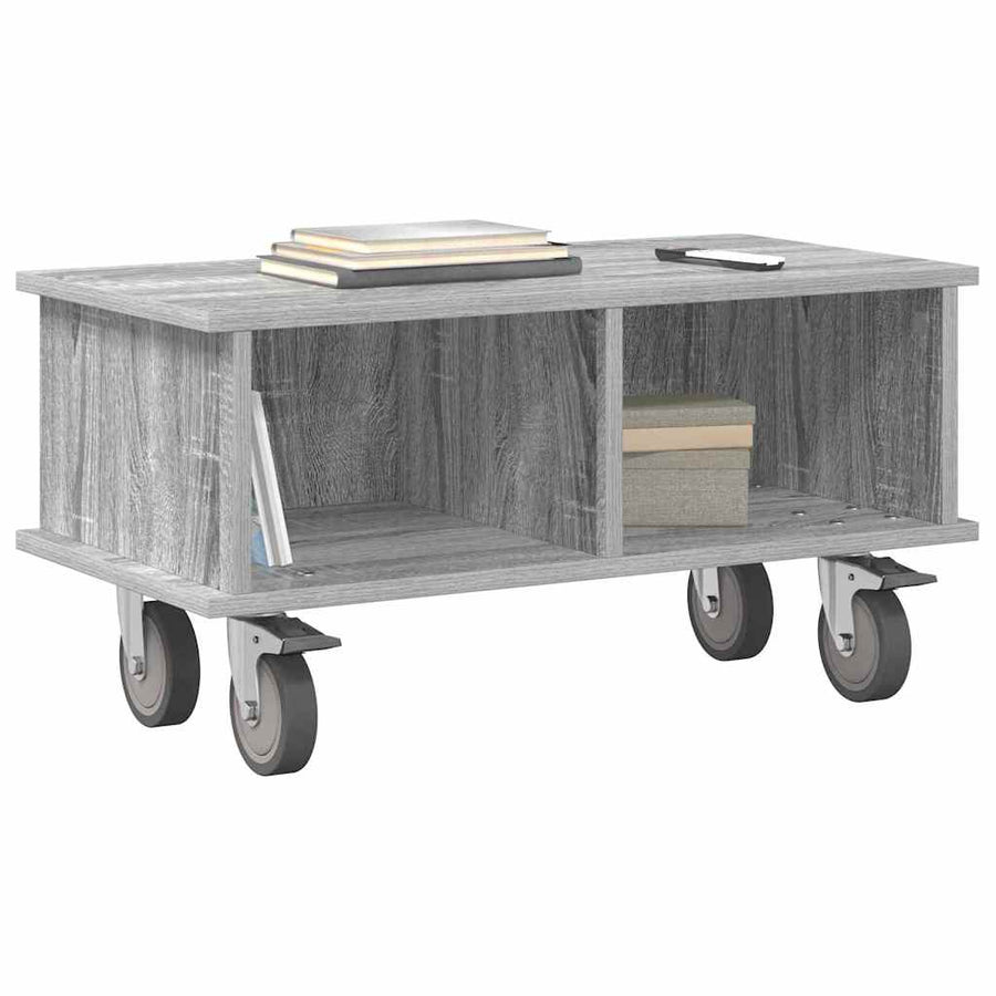 TV-standaard Grijs Sonoma 68,5 x 35 x 35 cm Bewerkt hout