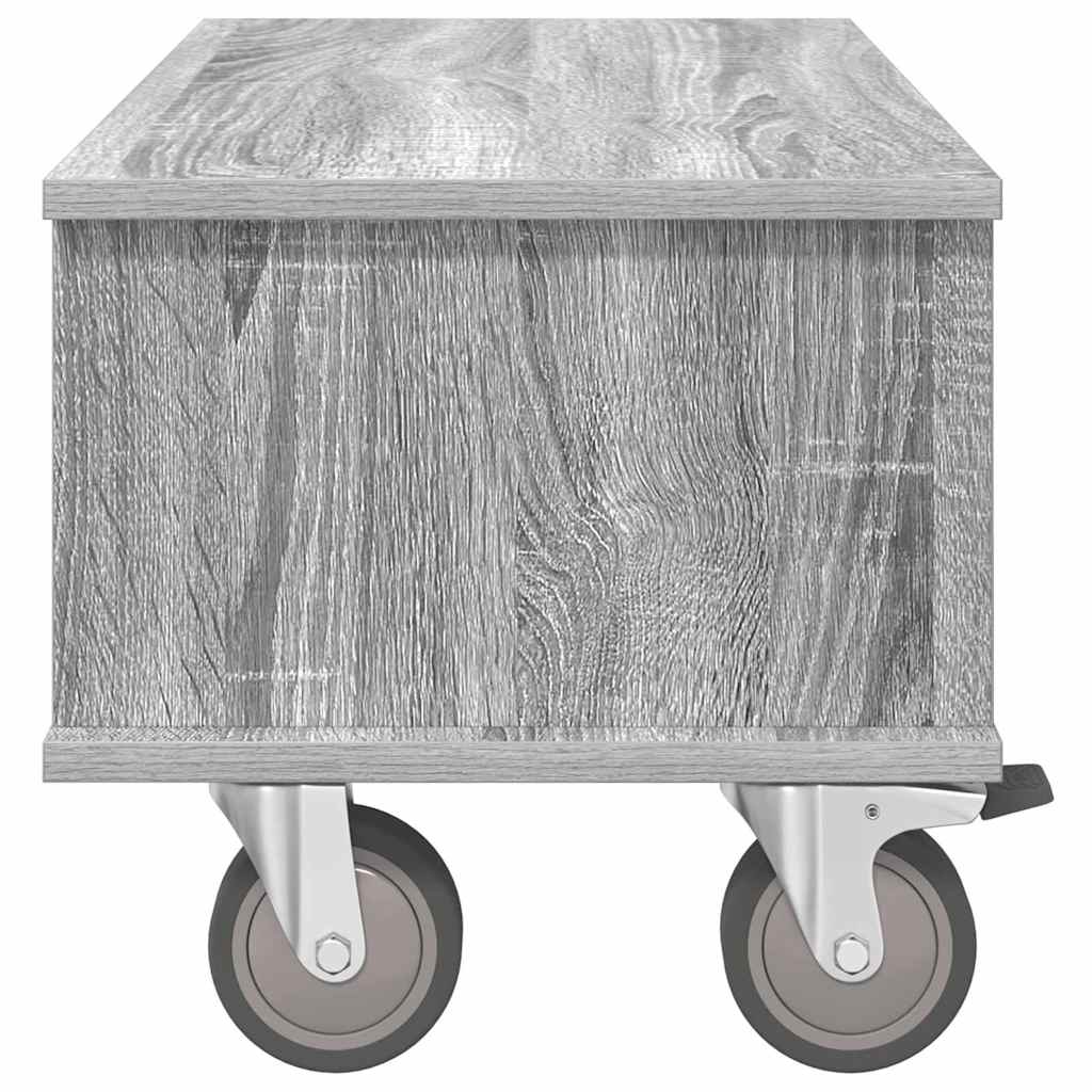 TV-standaard Grijs Sonoma 68,5 x 35 x 35 cm Bewerkt hout