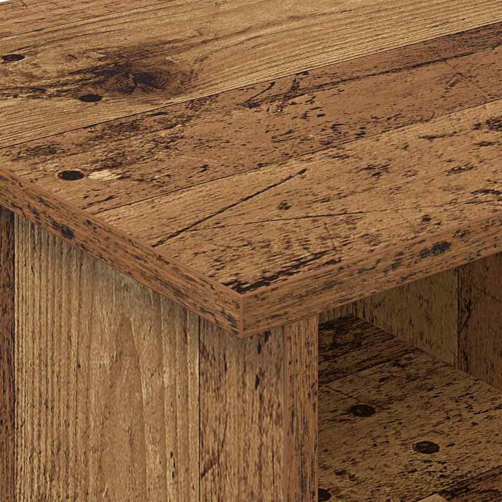 TV-standaard Oudhout 68,5 x 35 x 35 cm Bewerkt hout
