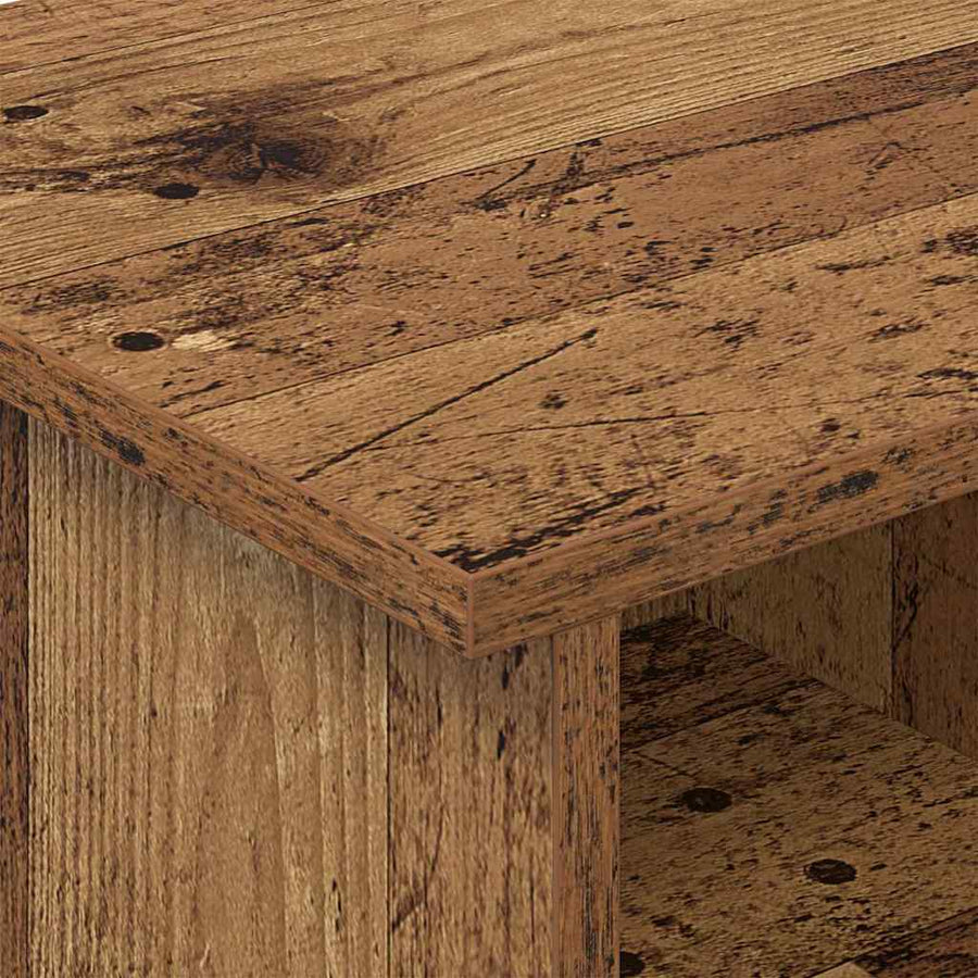TV-standaard Oudhout 68,5 x 35 x 35 cm Bewerkt hout
