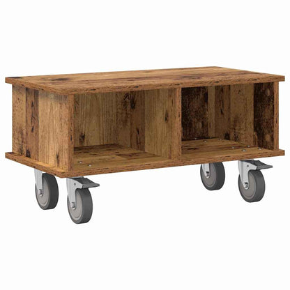 TV-standaard Oudhout 68,5 x 35 x 35 cm Bewerkt hout