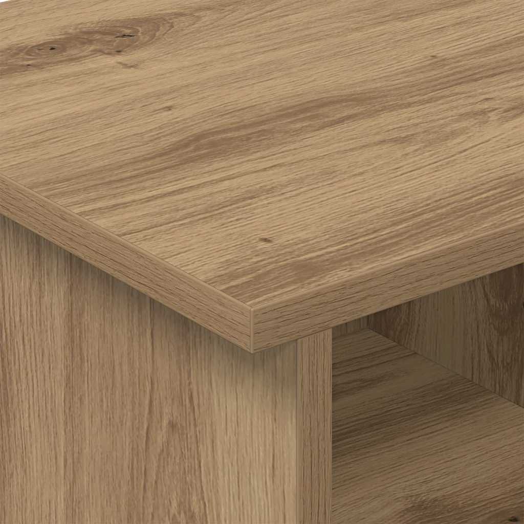 TV-standaard Artisan Eiken 68,5 x 35 x 35 cm Bewerkt hout