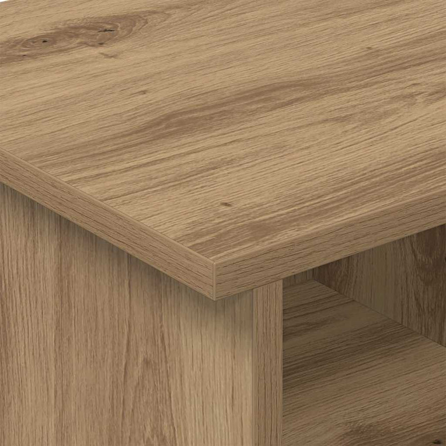 TV-standaard Artisan Eiken 68,5 x 35 x 35 cm Bewerkt hout