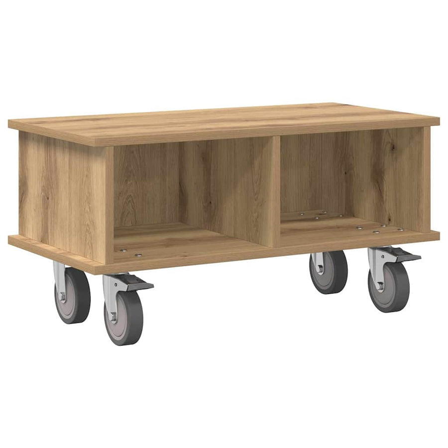 TV-standaard Artisan Eiken 68,5 x 35 x 35 cm Bewerkt hout