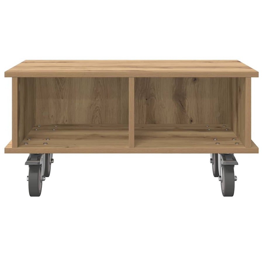 TV-standaard Artisan Eiken 68,5 x 35 x 35 cm Bewerkt hout