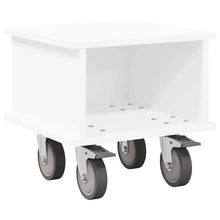 TV-standaard Wit 37 x 35 x 35 cm Bewerkt hout