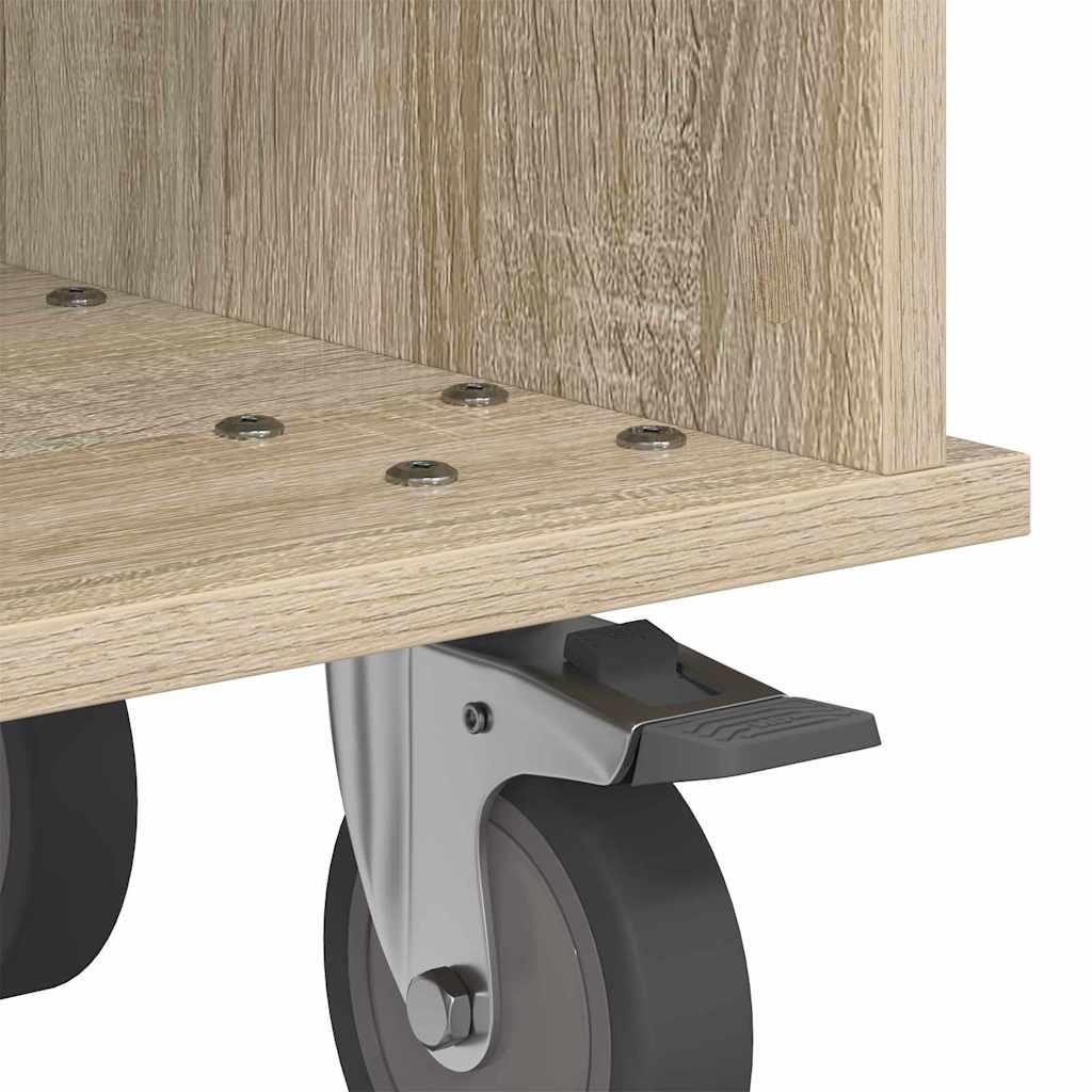 TV-standaard Sonoma Eiken 37 x 35 x 35 cm Bewerkt hout