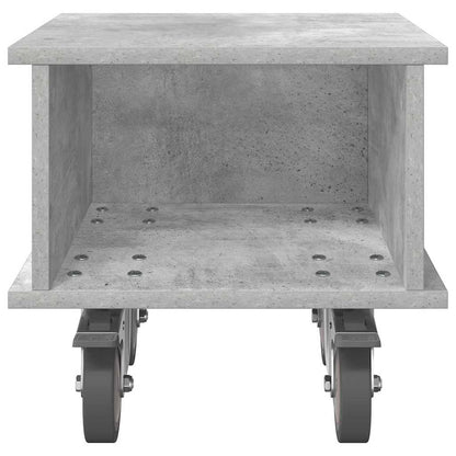 TV-standaard Beton Grijs 37 x 35 x 35 cm Bewerkt hout