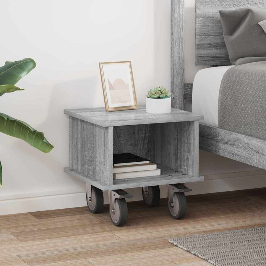TV-standaard Grijs Sonoma 37 x 35 x 35 cm Bewerkt hout