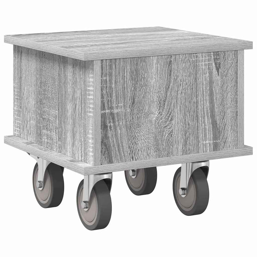 TV-standaard Grijs Sonoma 37 x 35 x 35 cm Bewerkt hout