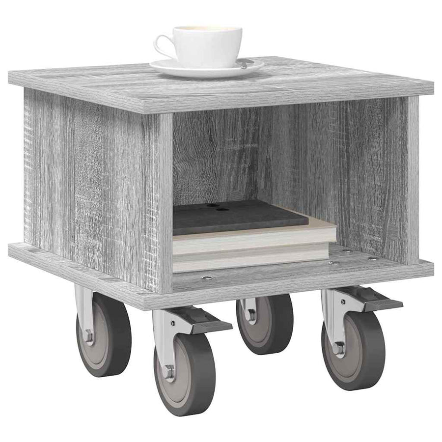 TV-standaard Grijs Sonoma 37 x 35 x 35 cm Bewerkt hout