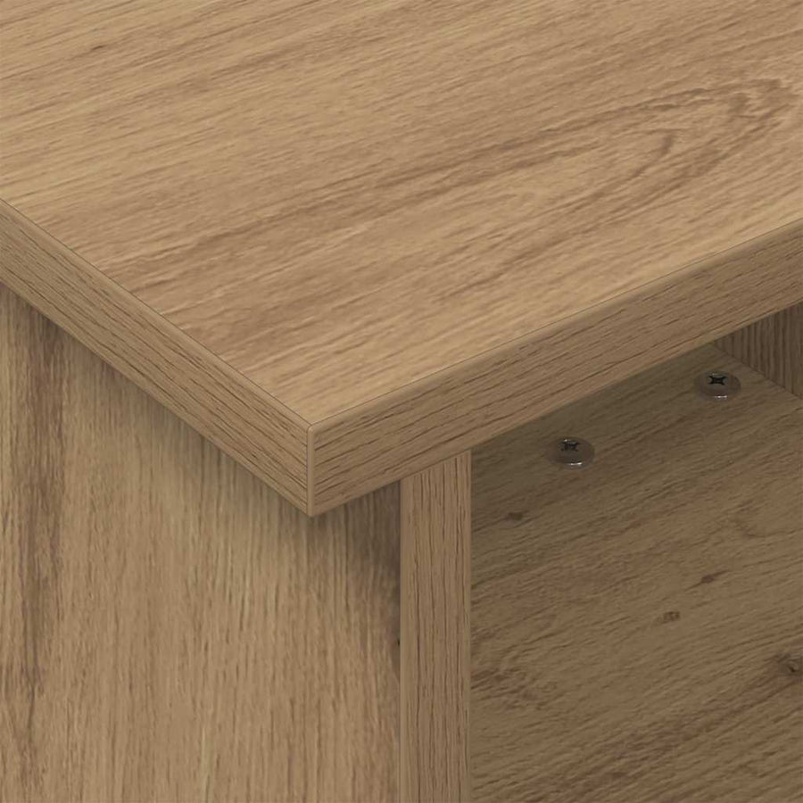 TV-standaard Artisan Eiken 37 x 35 x 35 cm Bewerkt hout