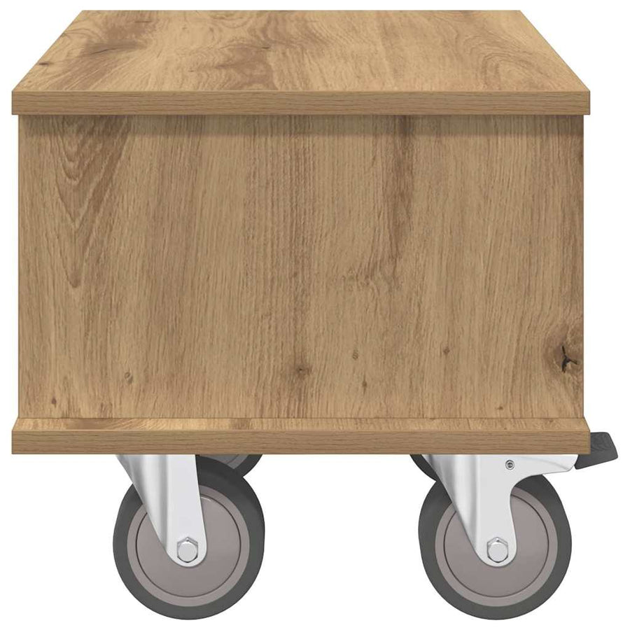 TV-standaard Artisan Eiken 37 x 35 x 35 cm Bewerkt hout
