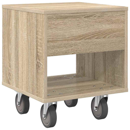 Nachtkastje Sonoma Eiken 40,5 x 40 x 48 cm Bewerkt hout