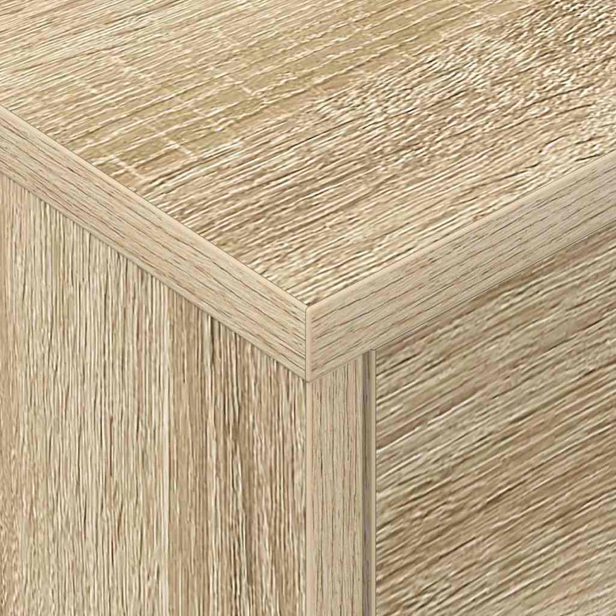 Nachtkastje 2 pcs Sonoma Eiken 40,5 x 40 x 48 cm Bewerkt hout