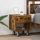 Bedside cabinet 2 pcs Smoked oak 40.5 x 40 x 48 cm Engineered wood