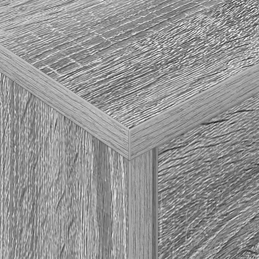 Nachtkastje Grijs Sonoma 40,5 x 40 x 48 cm Bewerkt hout