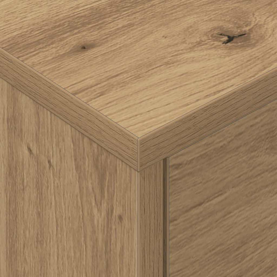 Nachtkastje 2 pcs Artisan Eiken 40,5 x 40 x 48 cm Bewerkt hout