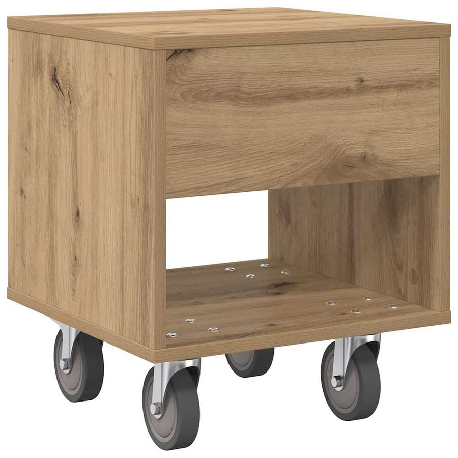 Nachtkastje 2 pcs Artisan Eiken 40,5 x 40 x 48 cm Bewerkt hout
