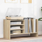 Record Cabinet Sonoma Oak 78.5 x 35 x 45 cm Engineered wood
