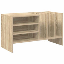 Platenkast Sonoma Eiken 78.5 x 35 x 45 cm Bewerkt hout