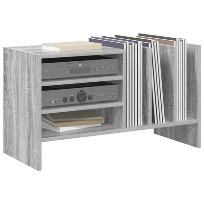 Platenkast 78.5 X 35 X 45 Cm Bewerkt Hout Grijs sonoma