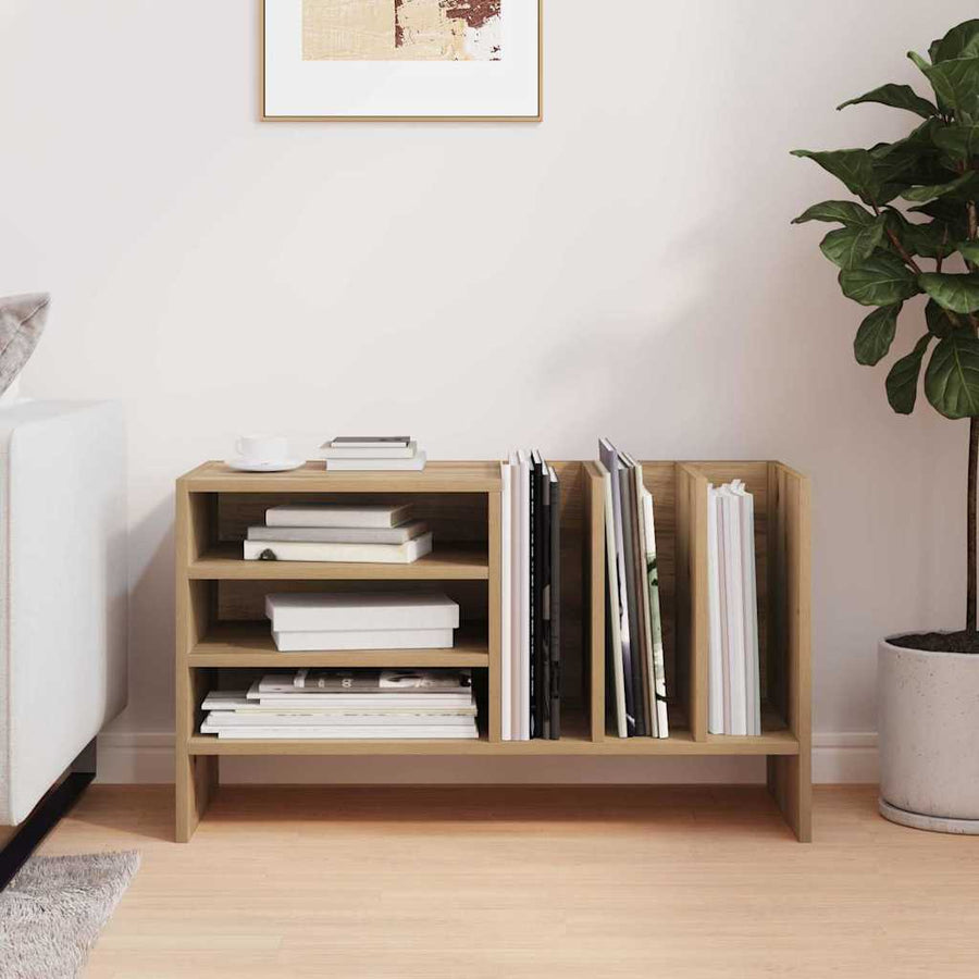 Platenkast Artisan Eiken 78.5 x 35 x 45 cm Bewerkt hout