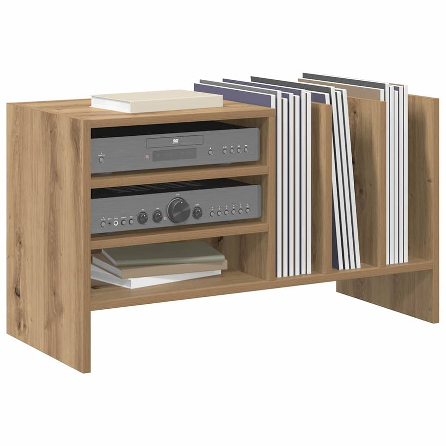Platenkast Artisan Eiken 78.5 x 35 x 45 cm Bewerkt hout