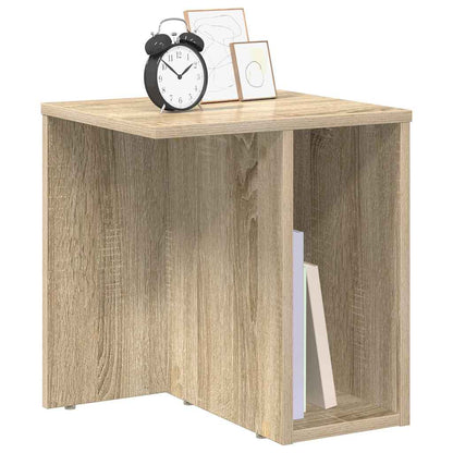 Bijzettafel Sonoma Eiken 37 x 32 x 40 cm Bewerkt hout