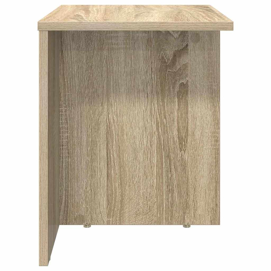 Bijzettafel Sonoma Eiken 37 x 32 x 40 cm Bewerkt hout