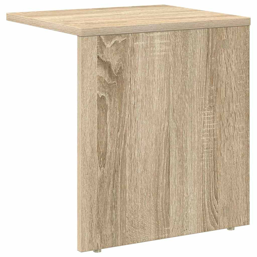 Bijzettafel 2 pcs Sonoma Eiken 37 x 32 x 40 cm Bewerkt hout