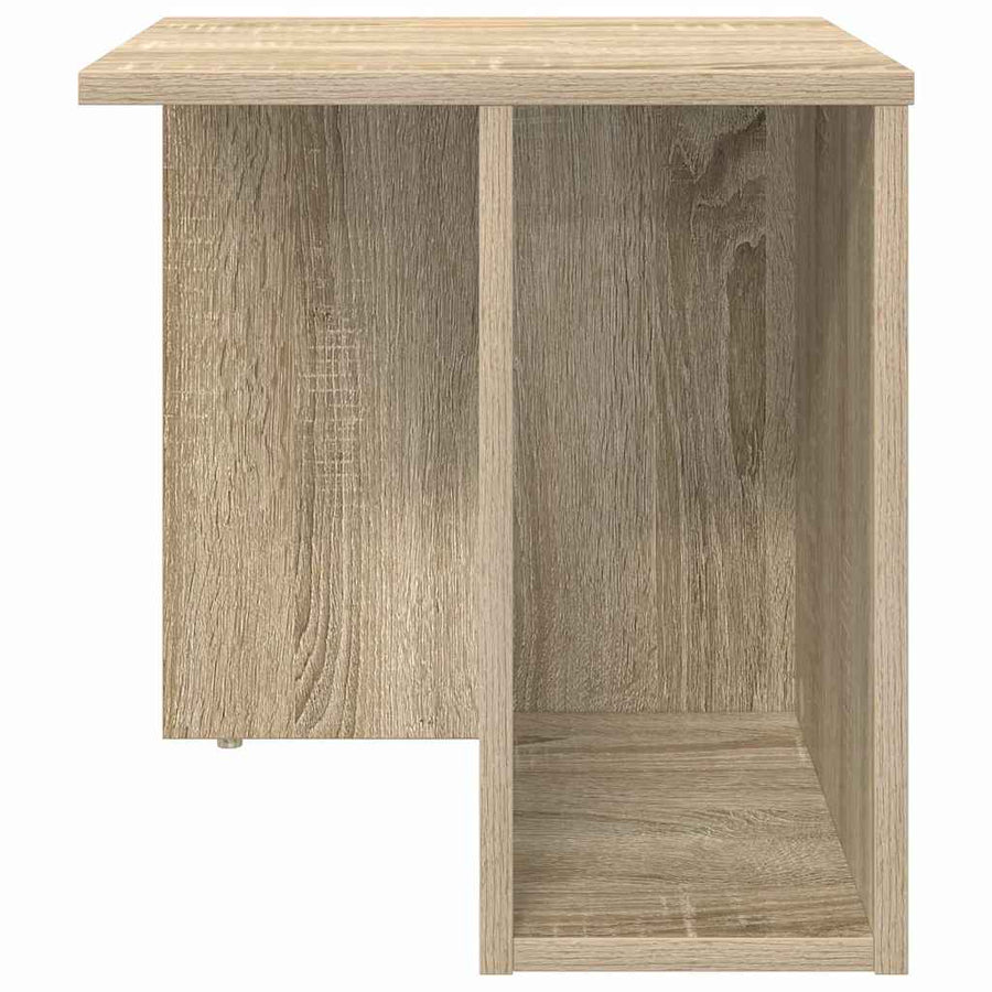 Bijzettafel 2 pcs Sonoma Eiken 37 x 32 x 40 cm Bewerkt hout