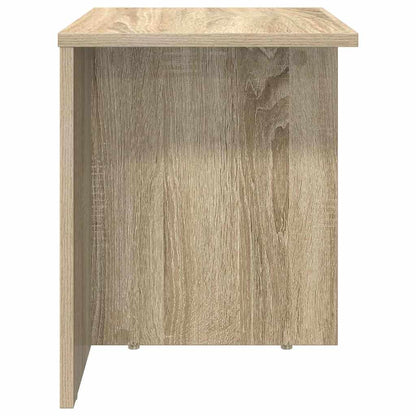 Bijzettafel 2 pcs Sonoma Eiken 37 x 32 x 40 cm Bewerkt hout