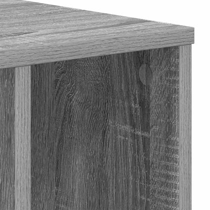 Bijzettafel Grijs Sonoma 37 x 32 x 40 cm Bewerkt hout