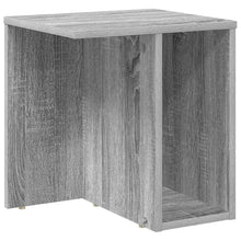 Bijzettafel Grijs Sonoma 37 x 32 x 40 cm Bewerkt hout