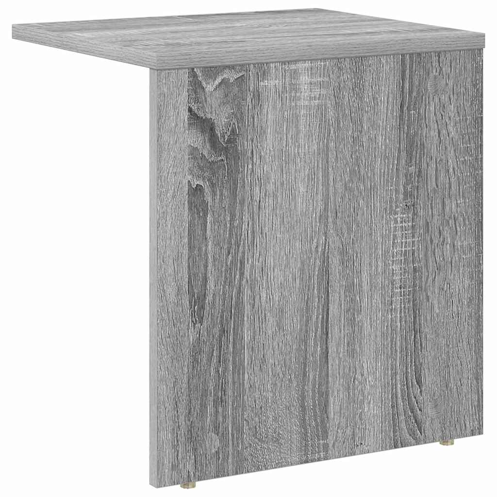 Bijzettafel Grijs Sonoma 37 x 32 x 40 cm Bewerkt hout