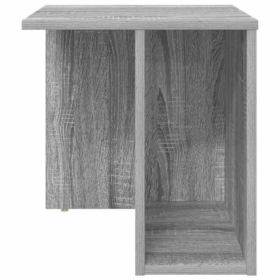 Bijzettafel Grijs Sonoma 37 x 32 x 40 cm Bewerkt hout