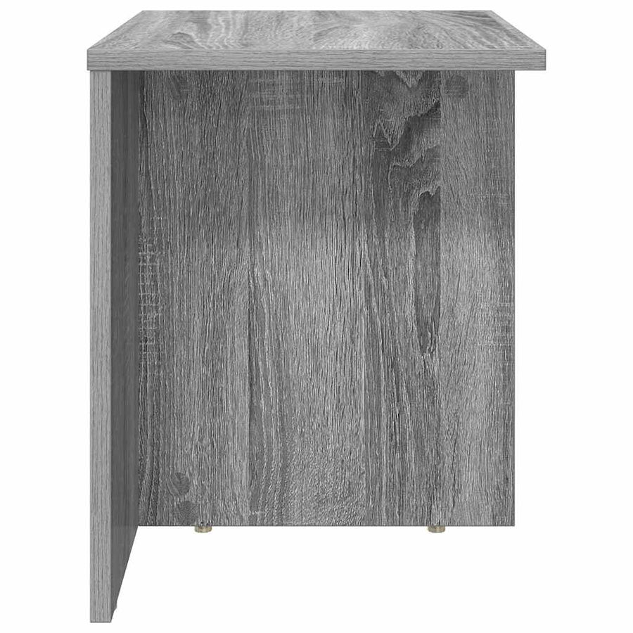 Bijzettafel Grijs Sonoma 37 x 32 x 40 cm Bewerkt hout