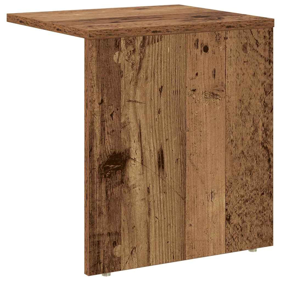 Bijzettafel Oudhout 37 x 32 x 40 cm Bewerkt hout
