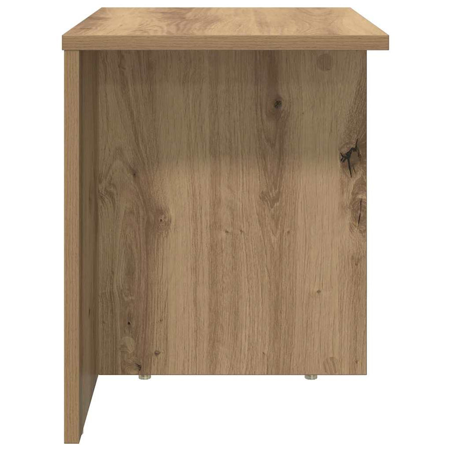 Bijzettafel Artisan Eiken 37 x 32 x 40 cm Bewerkt hout