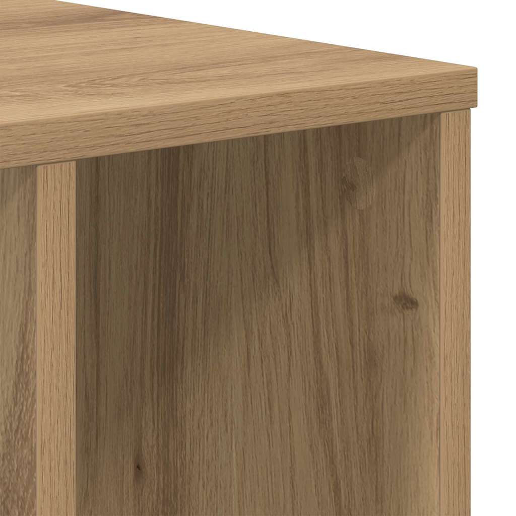 Bijzettafel 2 pcs Artisan Eiken 37 x 32 x 40 cm Bewerkt hout