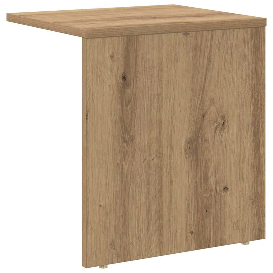 Bijzettafel 2 pcs Artisan Eiken 37 x 32 x 40 cm Bewerkt hout